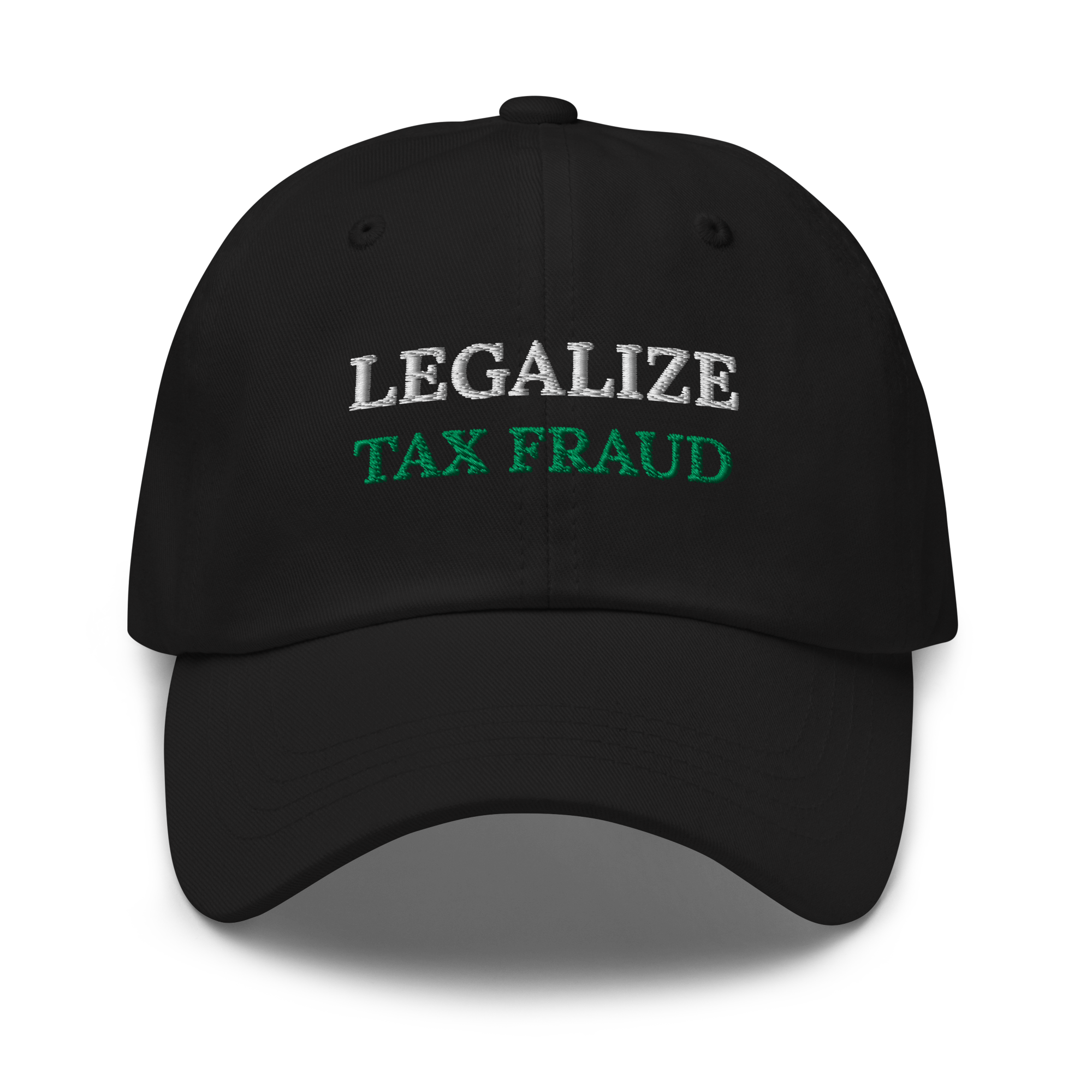 Legalize Tax Fraud Cap