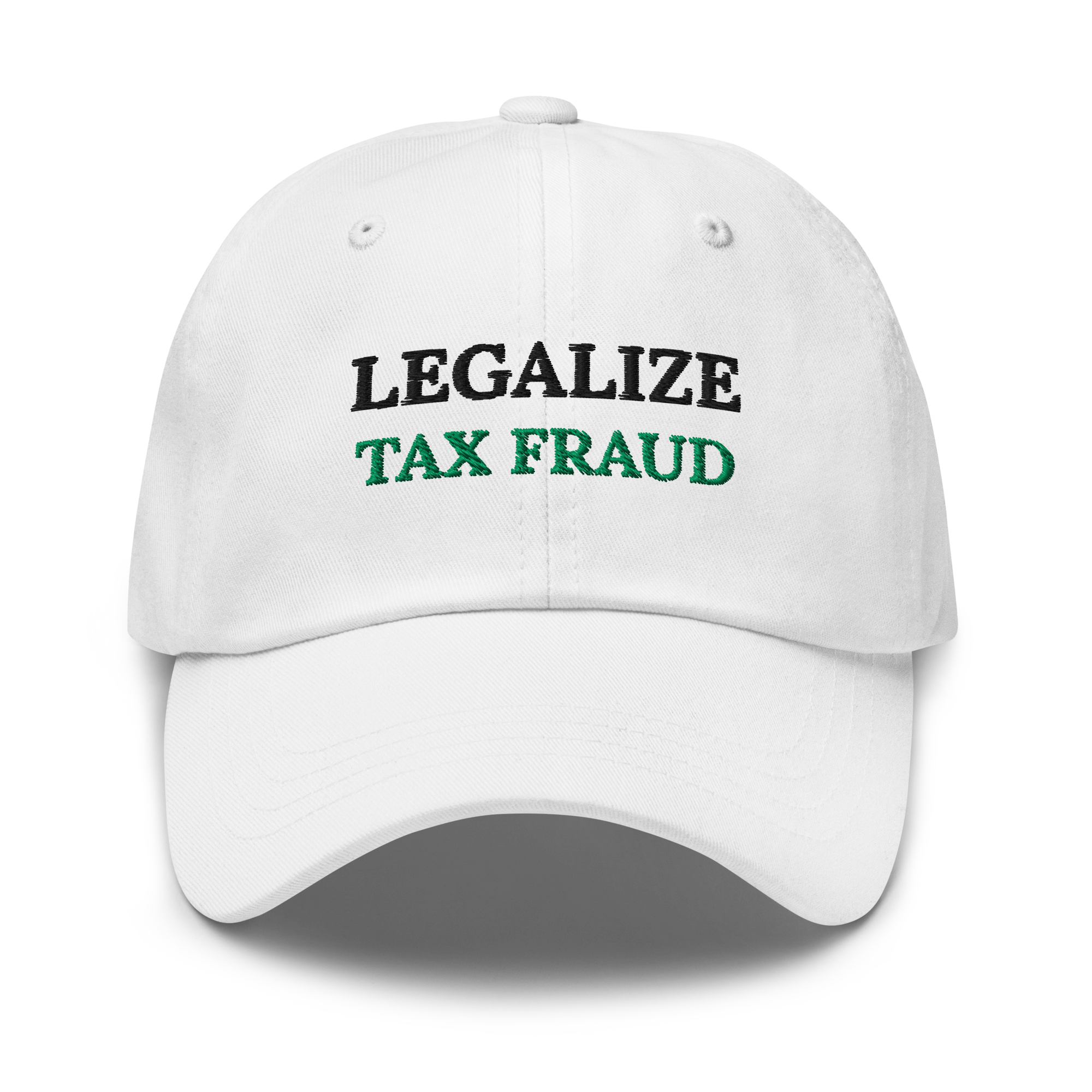 Legalize Tax Fraud Cap