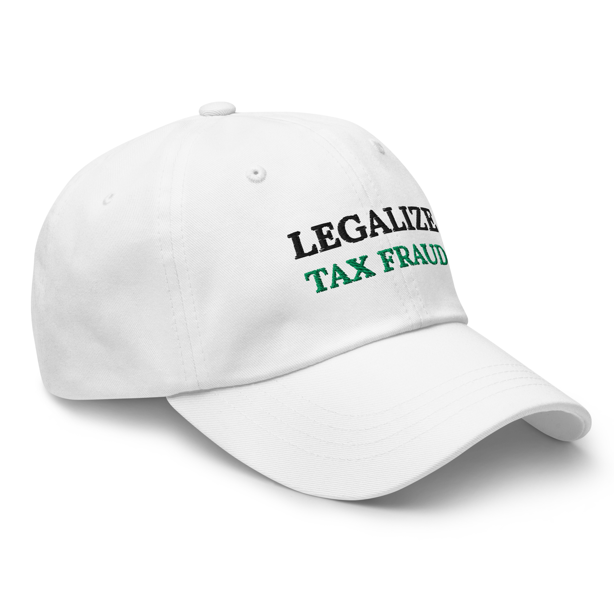 Legalize Tax Fraud Cap