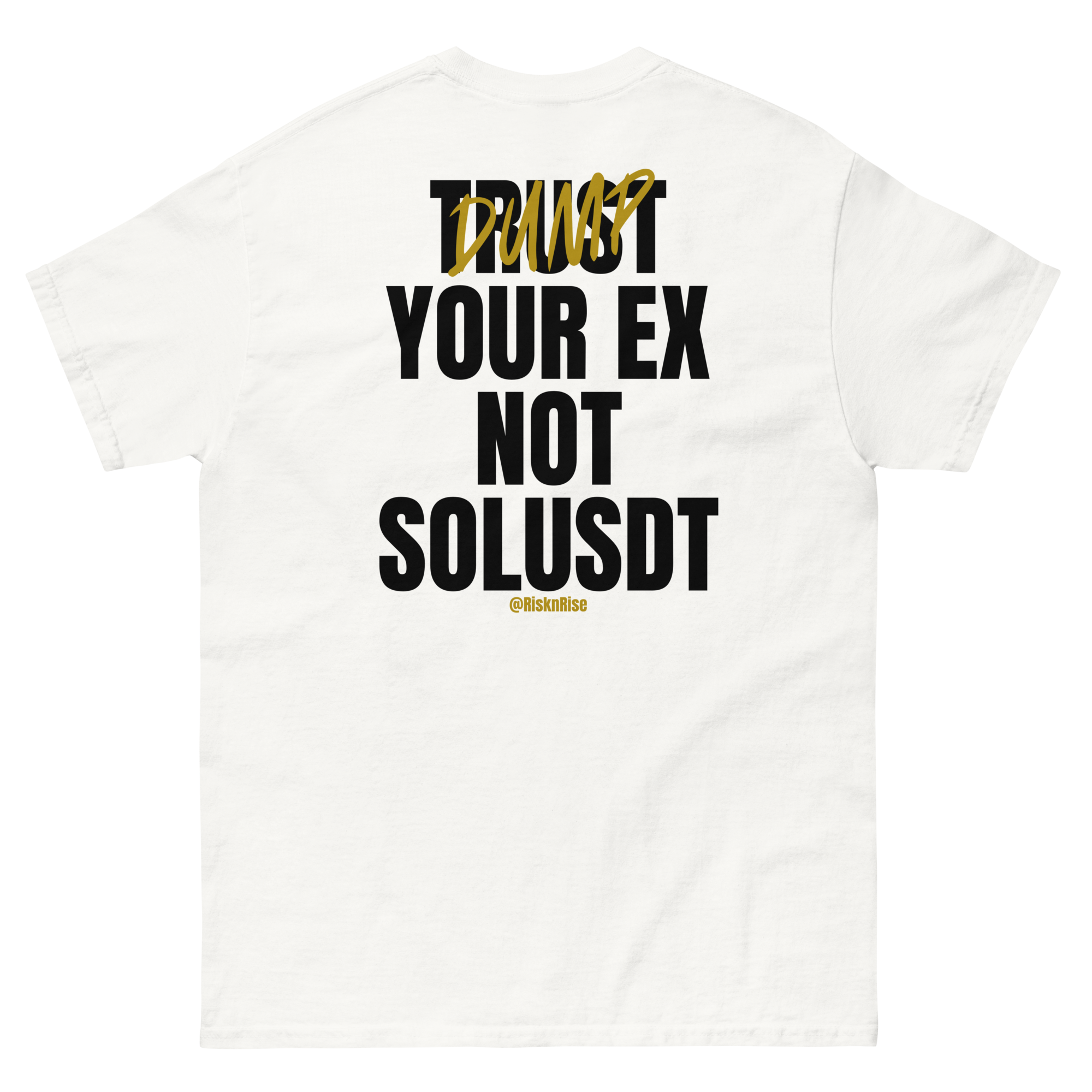Dump your EX T-Shirt (Backprint)